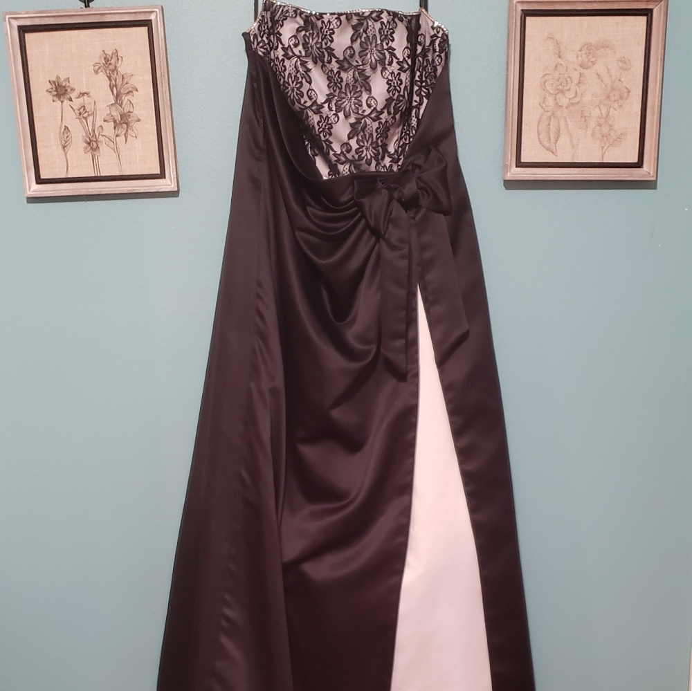 Floor length evening gown